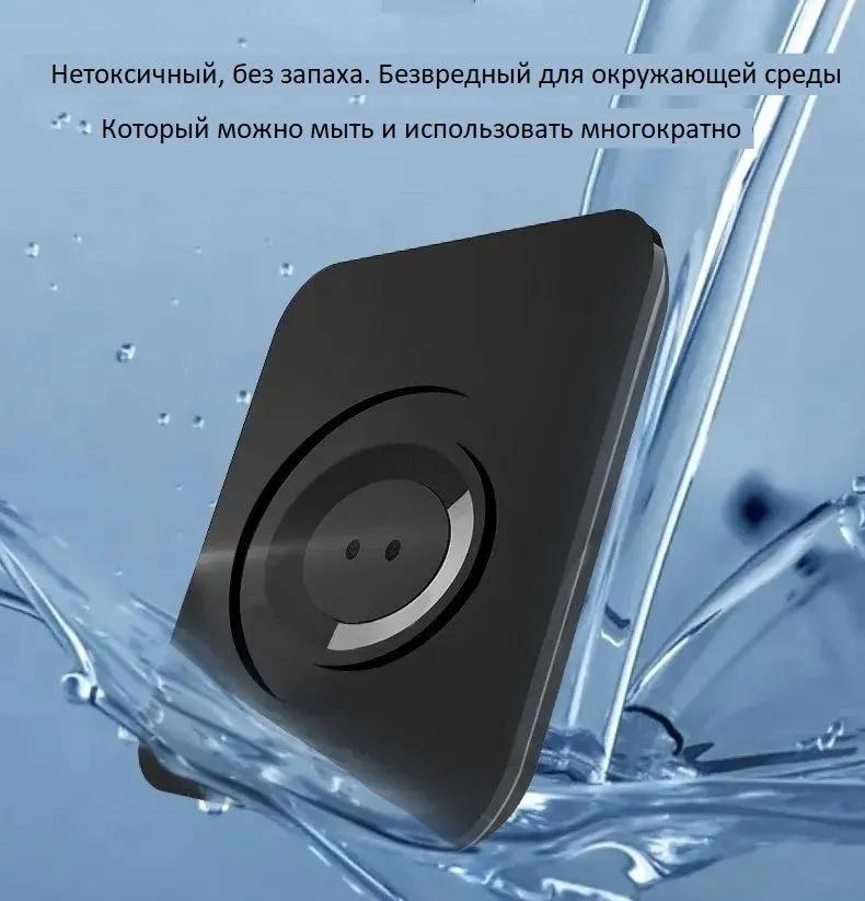 Silicone car mobile phone bracket car central control instrument panel paste adsorption anti-slip mat sunshade universal AR navigation seat Black - Image 3
