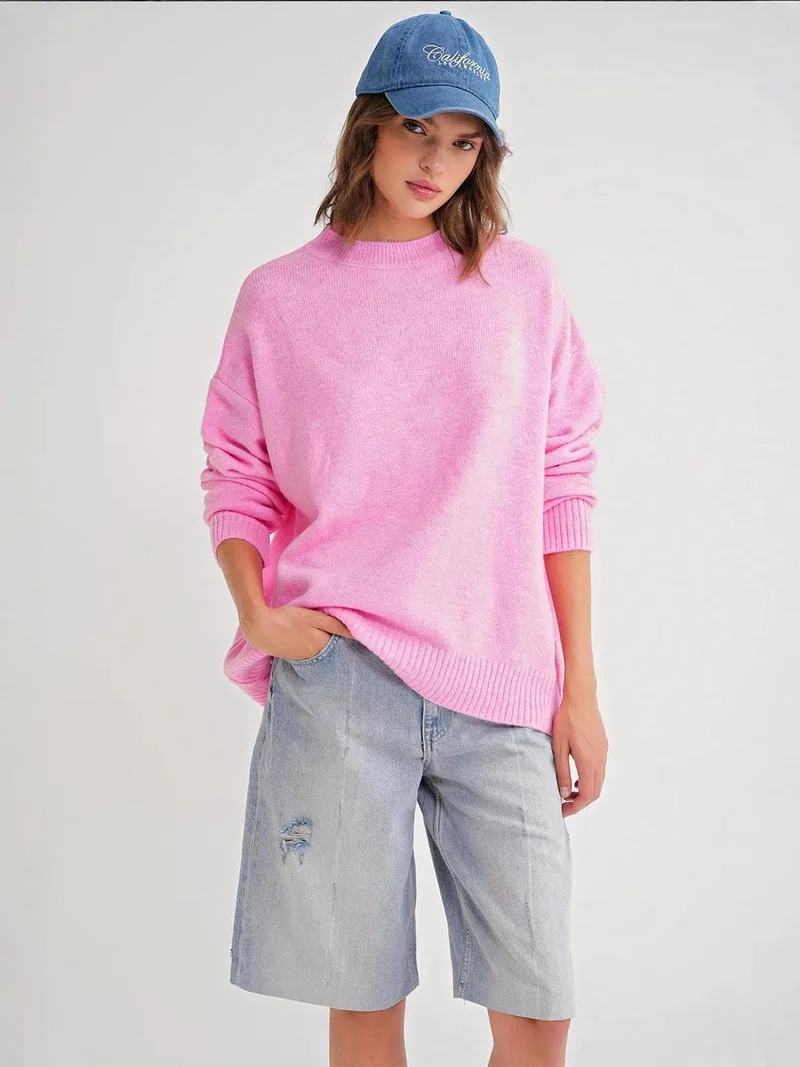 MixRay Mixray Oversized Knitwear Sweater