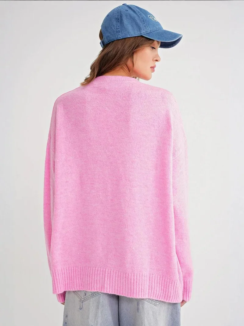 MixRay Mixray Oversized Knitwear Sweater