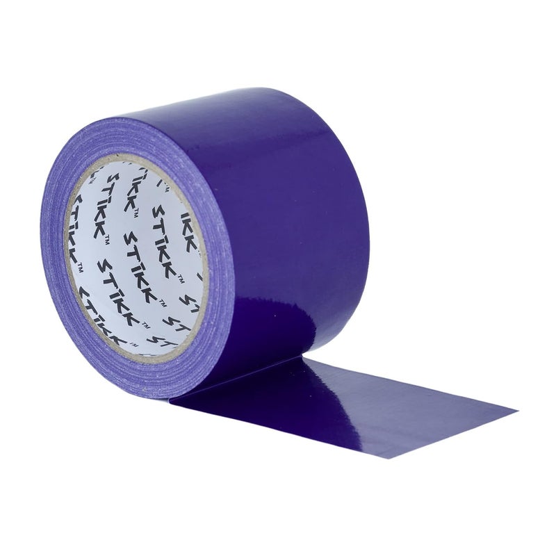 STIKK Purple Duct Tape, 3 inch x 25 Yards, Heavy Duty Waterproof Tape for Repairs and Projects - Image 1