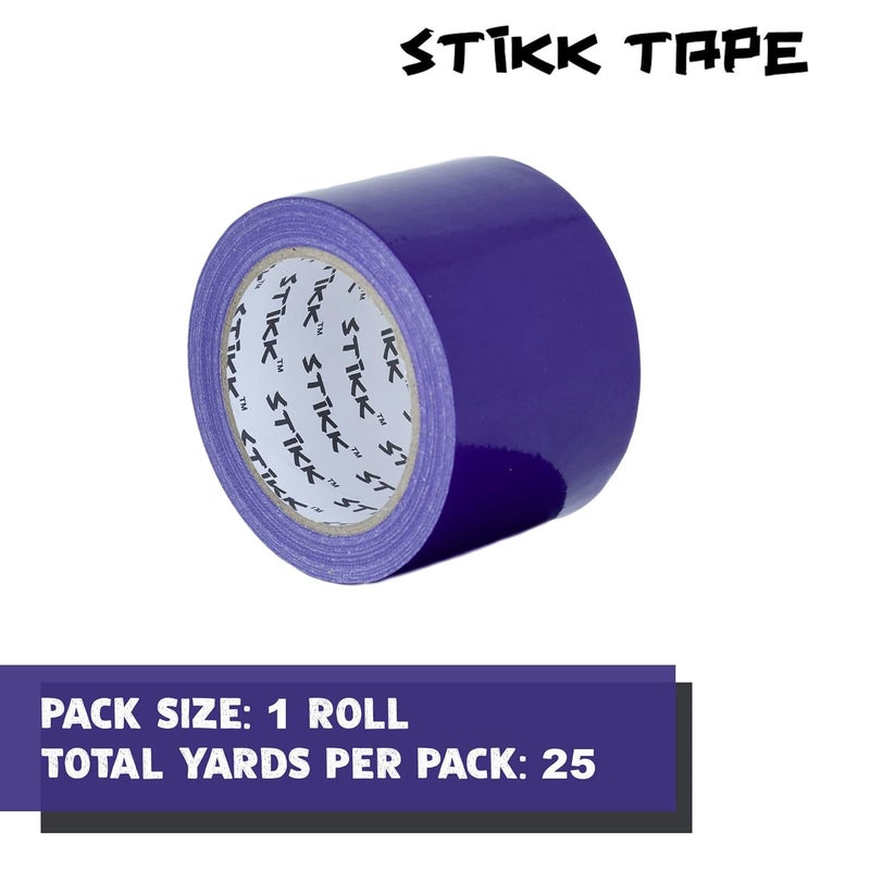 STIKK Purple Duct Tape, 3 inch x 25 Yards, Heavy Duty Waterproof Tape for Repairs and Projects - Image 3