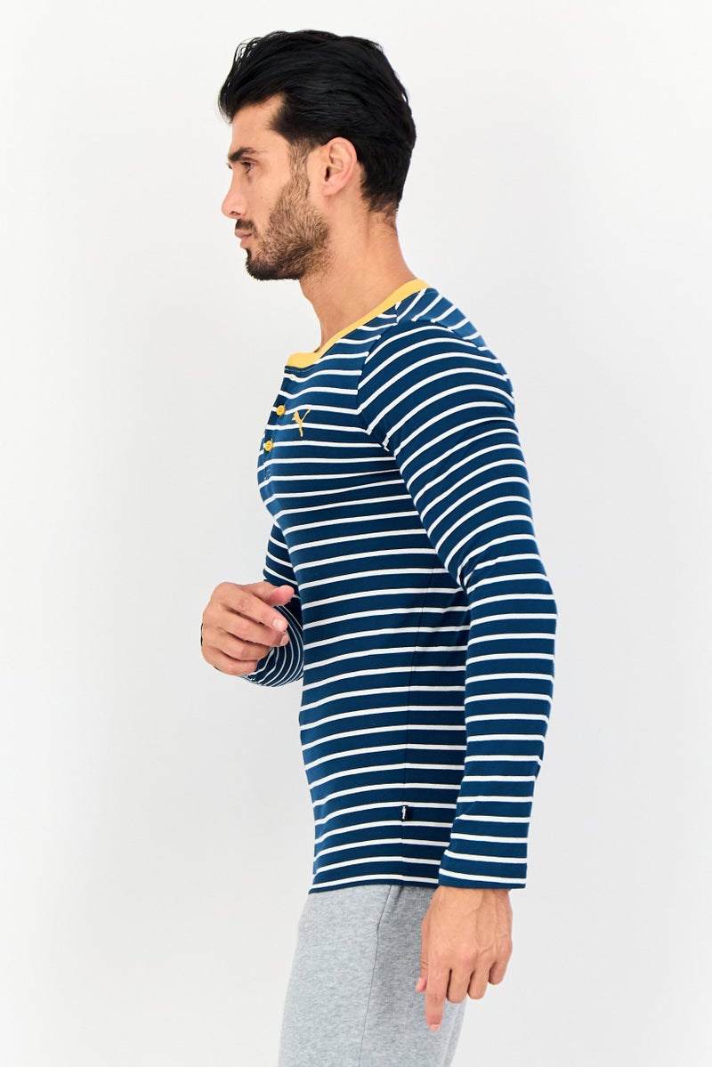 PUMA Men Regular Fit Long Sleeve Outdoor T-Shirt, Multicolor - Image 2