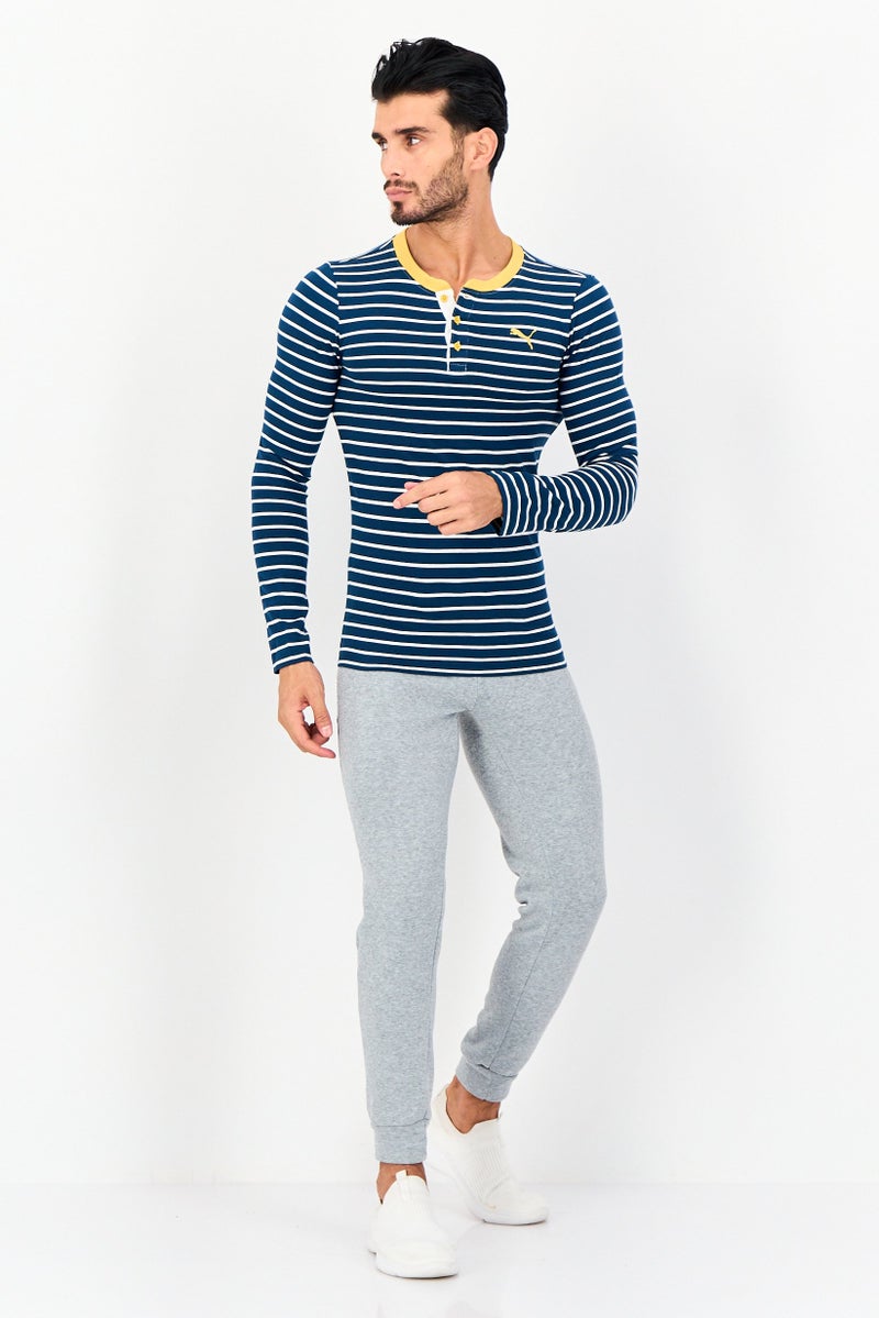 PUMA Men Regular Fit Long Sleeve Outdoor T-Shirt, Multicolor - Image 4