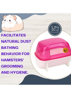 Sage Square Bath Sand Tub for Hamster, Dwarf, Gerbil, Chinchilla, Mice - Enhance Your Pet's Hygiene in Style, Provide Your Pets with a Relaxing Bathing Area. - pzsku/ZBBA3B7119C19FDECF196Z/45/_/1736426553/cdff0218-684e-47c2-a935-01405ecb1a06