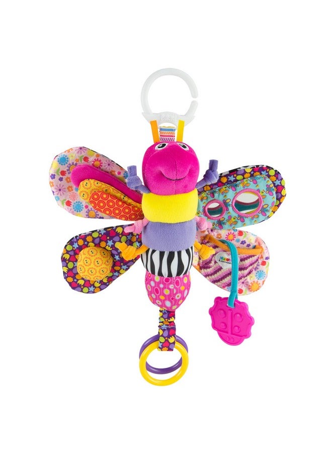 Lamaze - Fifi The Firefly Clip On Car Seat And Stroller Toy - Soft Baby Hanging Toys - Baby Crinkle Toys With High Contrast Colors - Baby Travel Toys Ages 0 Months And Up - Image 1
