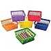 Fun Express 6 Pack Mini Storage Baskets Bins Plastic Organizer Basket Colorful Shelf and Desk Makeup Storage Crate Organizing Containers Office Toy Storage - Image 3