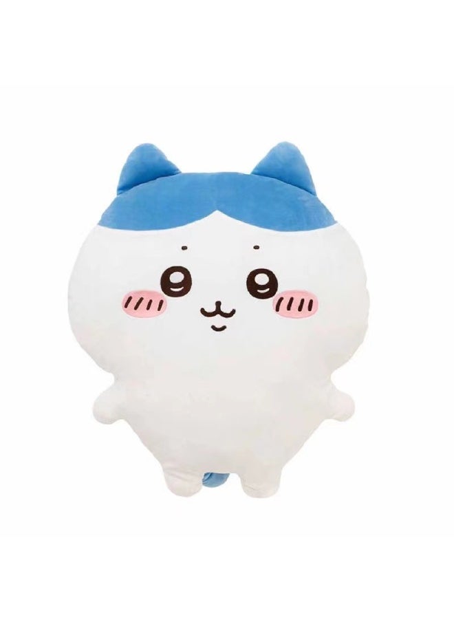 null - Usaki Small Eight Jiyika Wow Self-Mocking Chiika Cute Plush Pillow Cushion Doll Sleeping Pillow-Specifications:Small Eight Pillow-Color:Large Width 50 High 60cm - Image 1