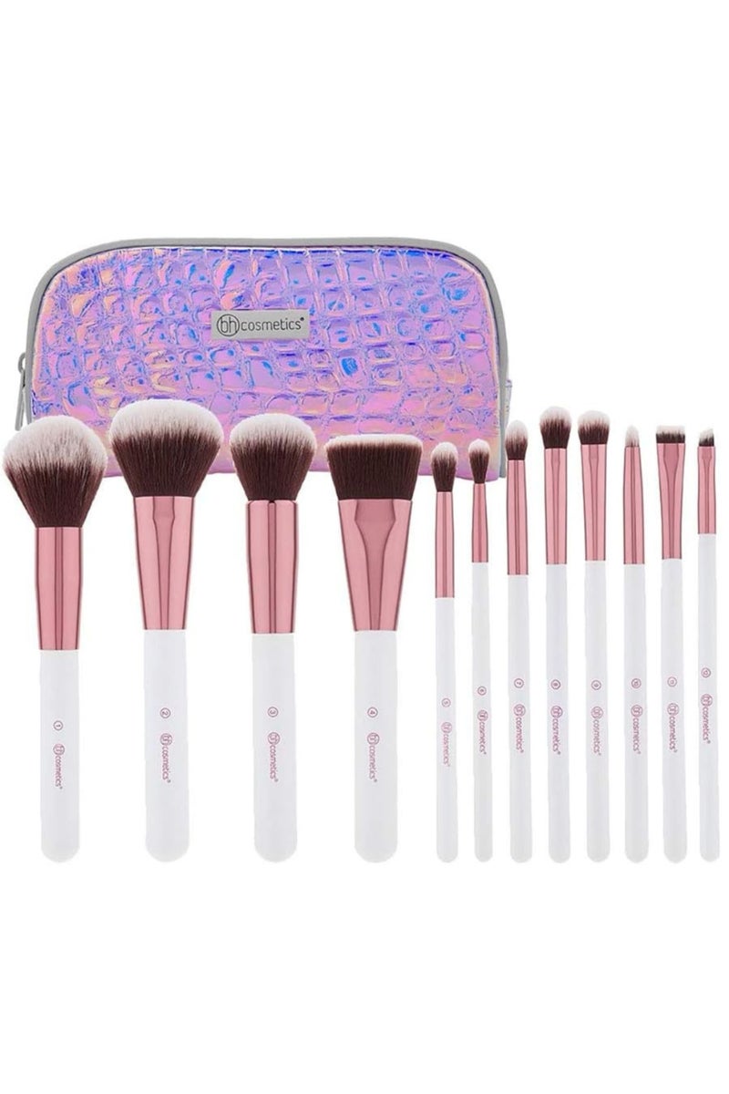 بي إتش كوزماتيكس طقم فرش كوارتز كريستالية من بي اتش كوزماتيكس - 12 قطعة - Image 2