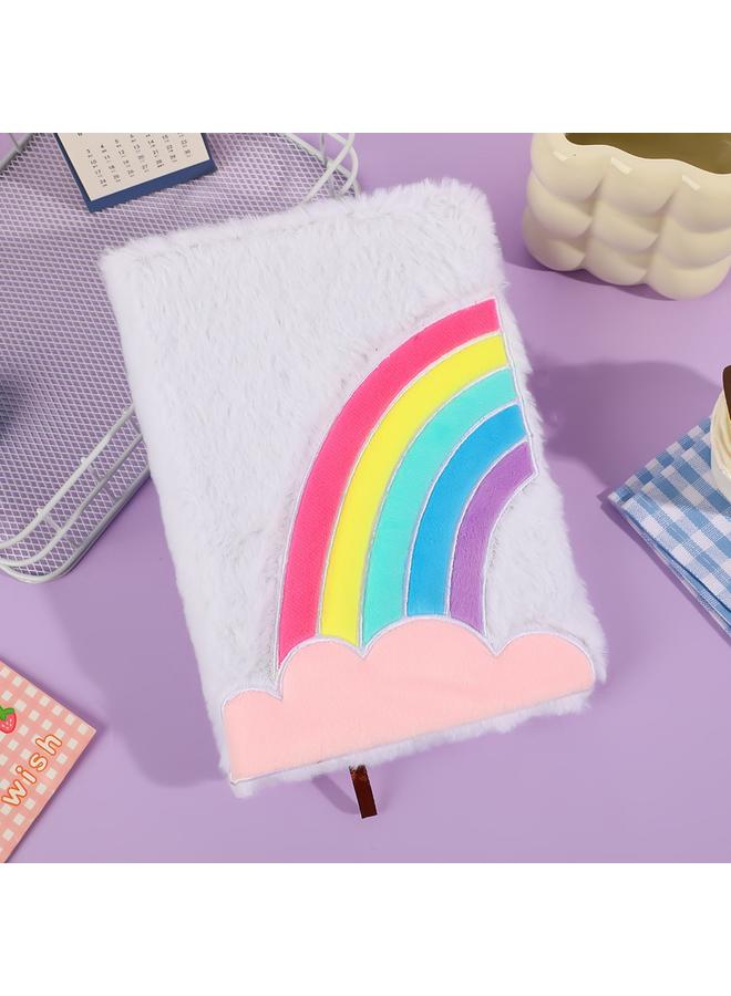 الأزرق جي دبليو التجارة الخارجية عبر الحدود الإبداعية قوس قزح أفخم دفتر ملاحظات الطالب تخفيف الضغط عالية القيمة اللون مجلة فتاة دفتر الكرتون - Image 1