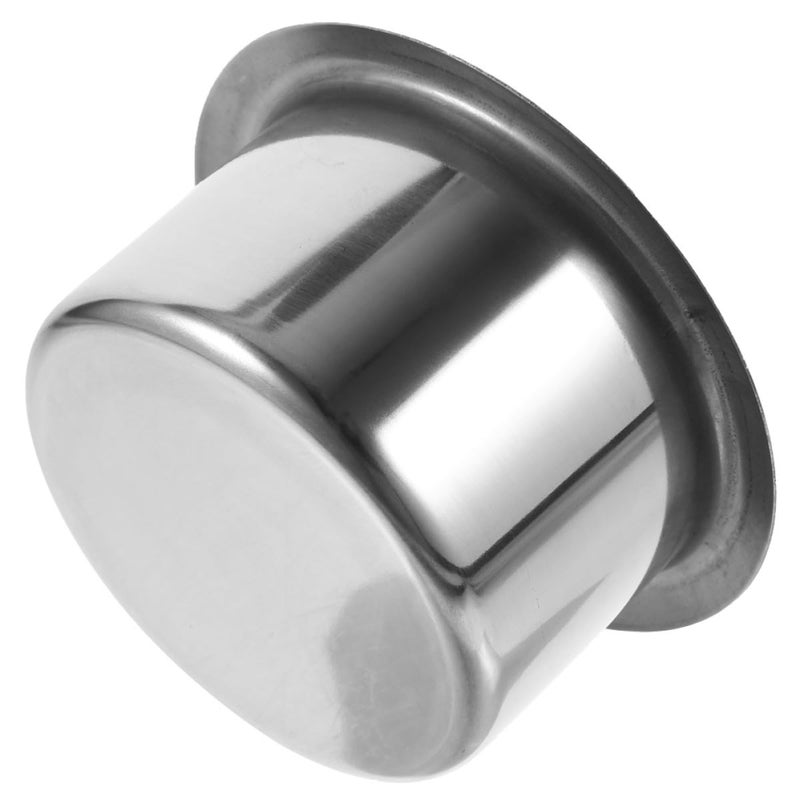 Stainless Steel Recessed Cup Holder Insert 81Mm Narrow Edge For Car RV Sofa Boat - Image 2