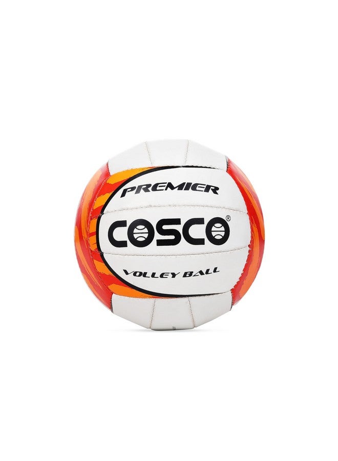 Cosco Premier Rubber Volleyball (Size 4, Multicolor) - Image 1