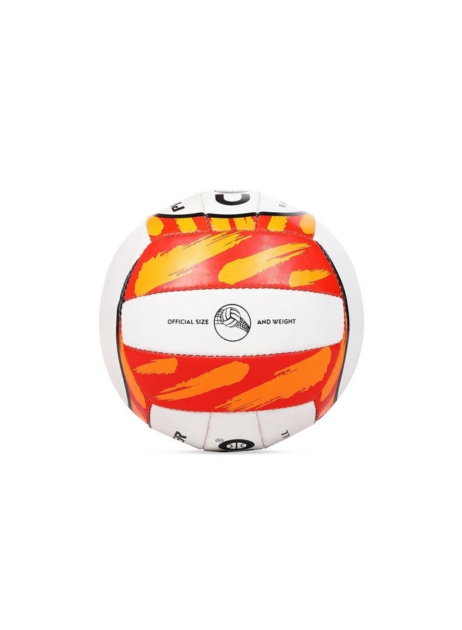 Cosco Premier Rubber Volleyball (Size 4, Multicolor) - Image 3