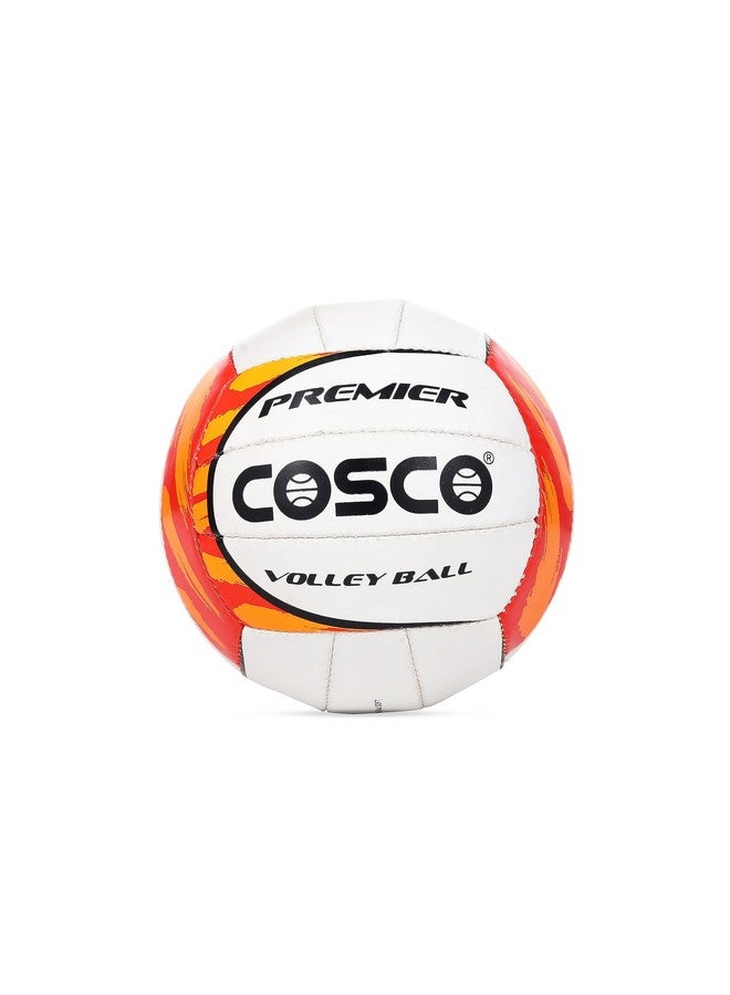 Cosco Premier Rubber Volleyball (Size 4, Multicolor) - Image 2