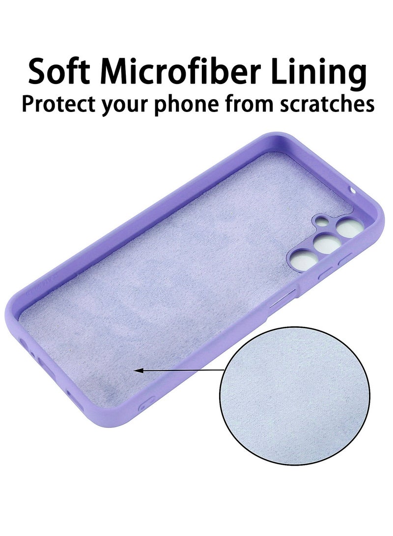 Samsung Galaxy A15 4G/5G Case Cover Silicone Mobile Phone Accessories with Anti-drops Anti-fingerprints Camera Protector  Super Soft Comfortable Touch Feeling Back Shell Cover For A15 4G/5G - Image 2