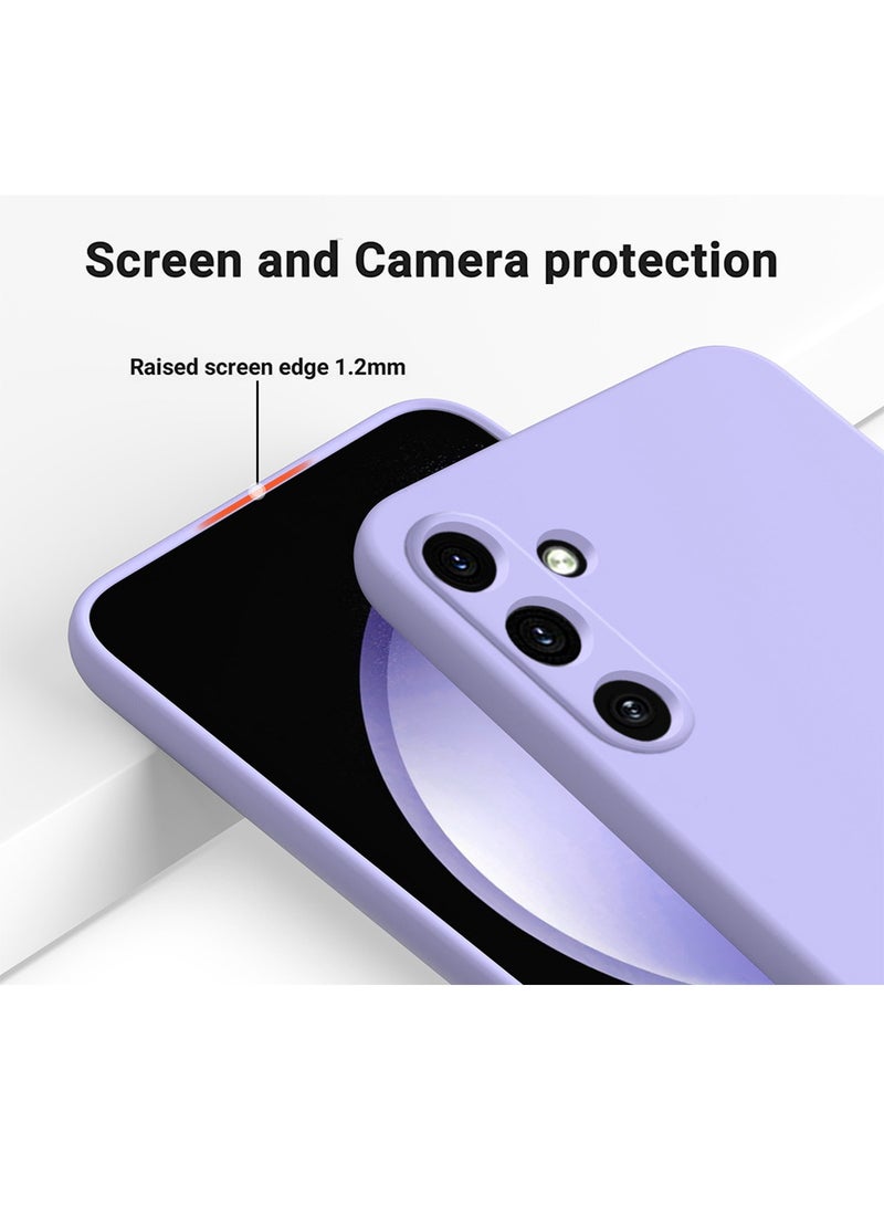 Samsung Galaxy A15 4G/5G Case Cover Silicone Mobile Phone Accessories with Anti-drops Anti-fingerprints Camera Protector  Super Soft Comfortable Touch Feeling Back Shell Cover For A15 4G/5G - Image 3