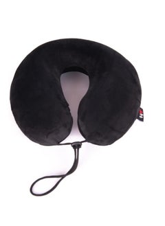 Generic Orthopedic Travel Neck Pillow U-Shape Memory Foam German HT - Black, One Size  - Image 1
