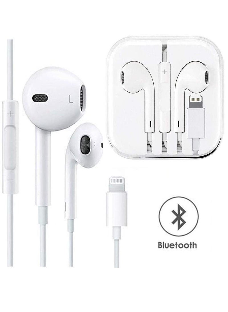 Generic - For iPhone X 8 7 Plus Bluetooth Earphones Wired Headset - Image 1