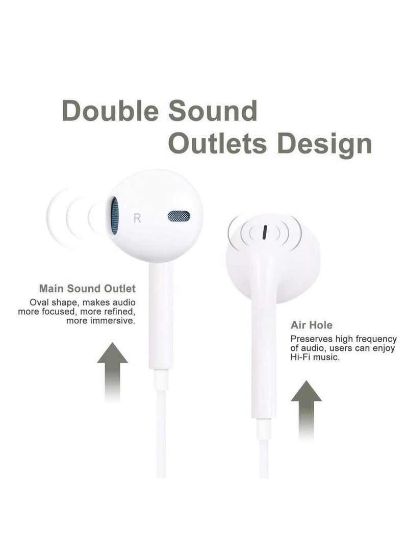 Generic - For iPhone X 8 7 Plus Bluetooth Earphones Wired Headset - Image 1