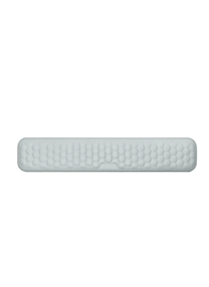 ARNOTEC - Ergonomic Memory Foam Wrist Rest for Keyboard – Massage Textured Support Pad, Slow Rebound, Breathable, Non-Slip Base, Large Size (440×80×20mm) – for Office, Gaming & Typing - Image 1