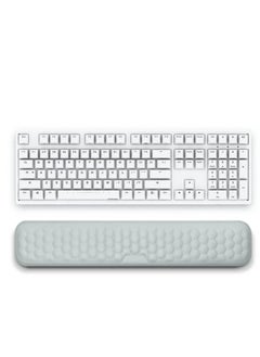 ARNOTEC Ergonomic Memory Foam Wrist Rest for Keyboard – Massage Textured Support Pad, Slow Rebound, Breathable, Non-Slip Base, Large Size (440×80×20mm) – for Office, Gaming & Typing  - Image 3