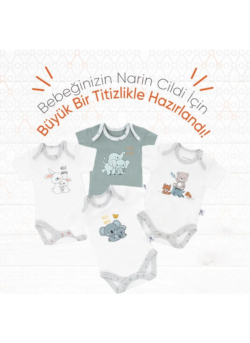 Gezenbebe Hero Short Sleeve Body Bunny for Babies