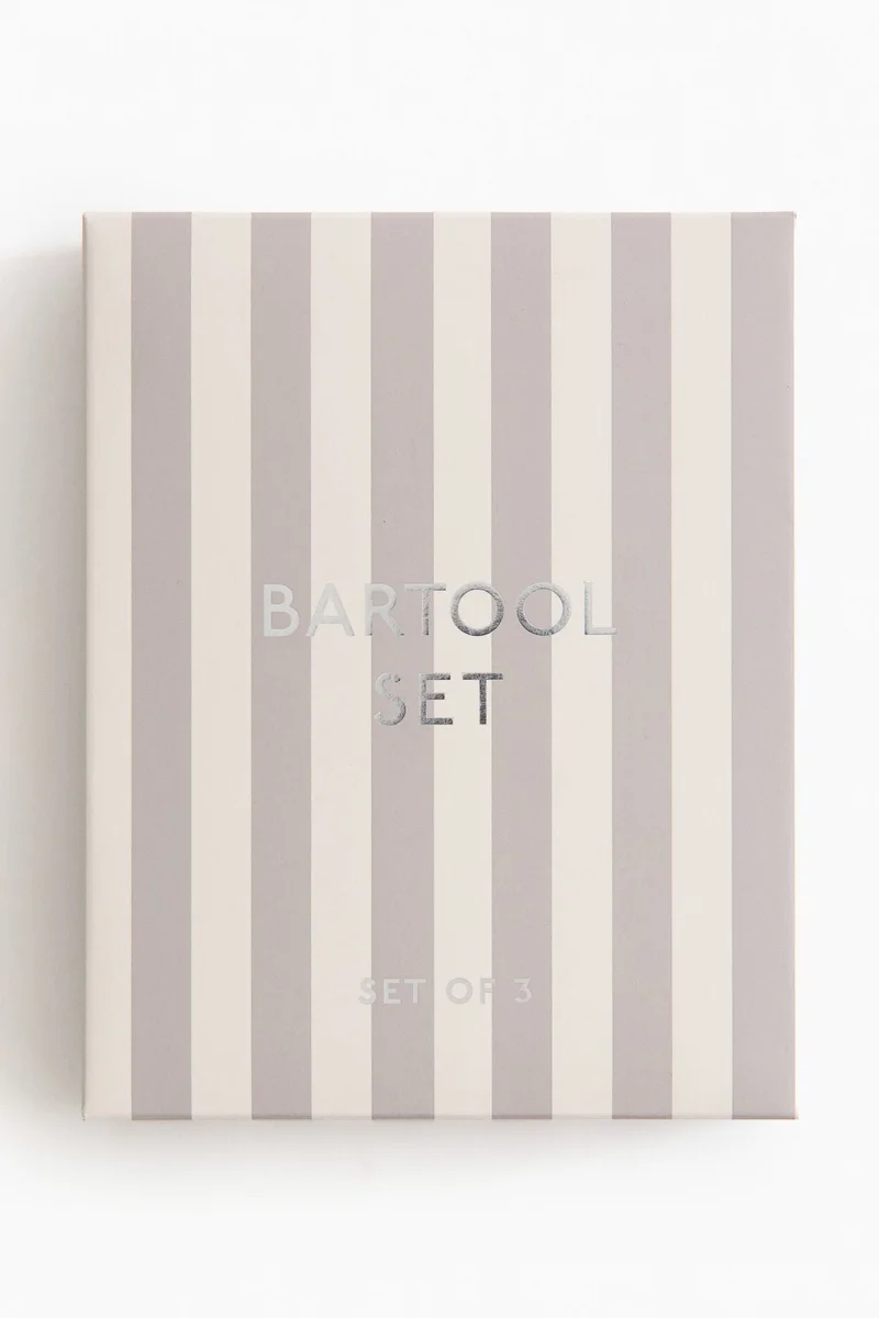 H&M 3-piece bar tool set