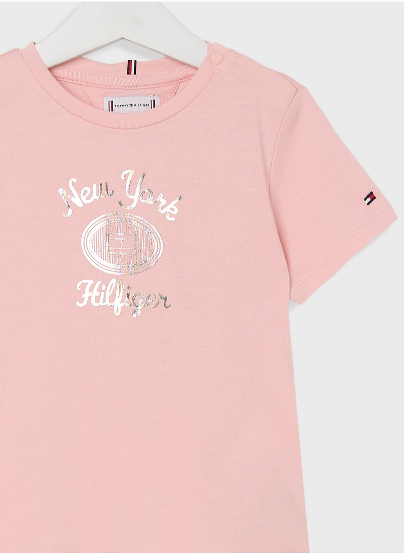 TOMMY HILFIGER HILFIGER NY FOIL REG TEE SS  - Image 3