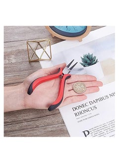 Carbon-Hardened Steel Polishing Round Nose Pliers Handy Jewelry Wrapping Beading Pliers - 12.6cm/5 Inch Long - pzsku/ZBBA5105AD7FEEF3920ABZ/45/_/1735657818/2a858db0-8834-4f59-8efe-2905000a6803