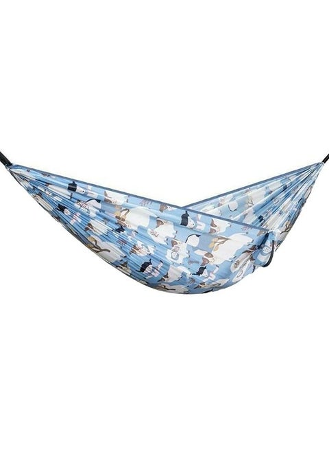 Leaf Print Double Hammock DC-C03 | 2-Person Comfort | Durable Fabric | Easy Hang | Stylish Leaf Design