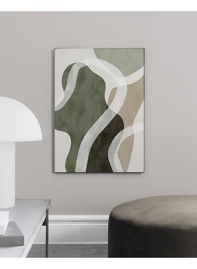Mawan Modern Art Painting 30x40cm 30mm Raised - High Quality Digital Printing - UV Coating for Color Protection - Easy Installation with Self-Adhesive - Elegant Decor for Homes, Offices, and Gifts - Image 2