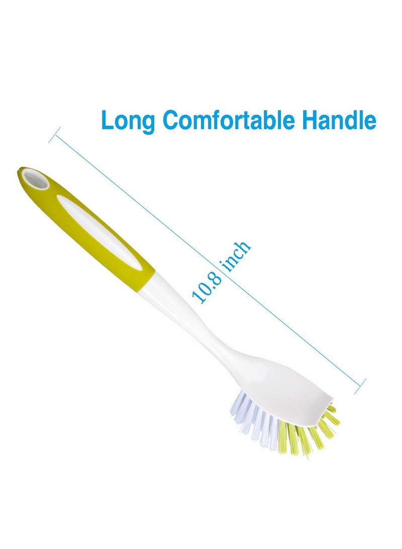Excefore 3 Pieces Pot Cleaning Tool Long Handle Brush Cleaning Brush  - Image 3