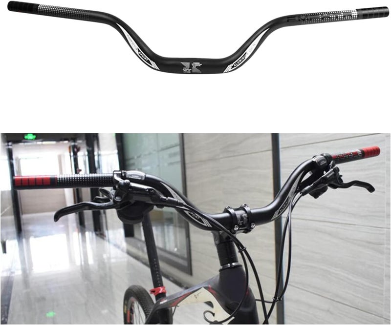 كلاراكو مقود دراجة جبلية صلب طويل للغاية 31.8 مم، مقود دراجة خفيف الوزن عالي القوة مع شاشة مقياس دقيقة واضحة (اختياري 720 مم 780 مم) - Image 4