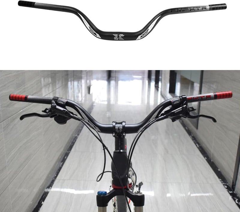 كلاراكو مقود دراجة جبلية صلب طويل للغاية 31.8 مم، مقود دراجة خفيف الوزن عالي القوة مع شاشة مقياس دقيقة واضحة (اختياري 720 مم 780 مم) - Image 2