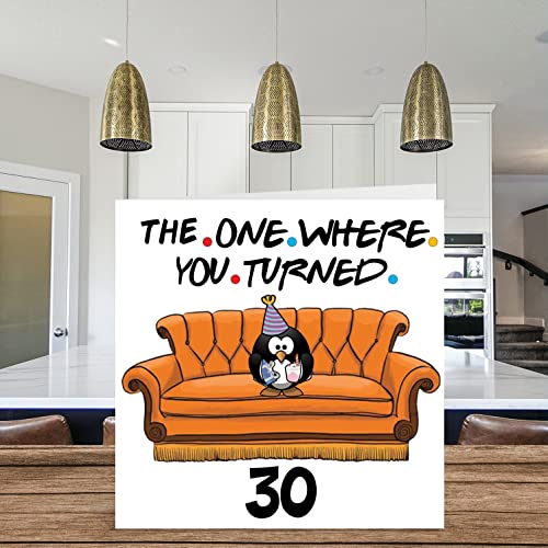 Stuff4 Fun 30th Birthday Cards for Men Woman - The One Where - Funny Birthday Card for Dad Mom Son Daughter Brother Sister Uncle Aunt Cousin, 5.7 x 5.7 Inch Greeting Cards, 30th Birthday Card - Image 3