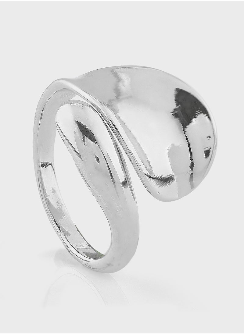 Ginger Twisted Statement Ring  - Image 2