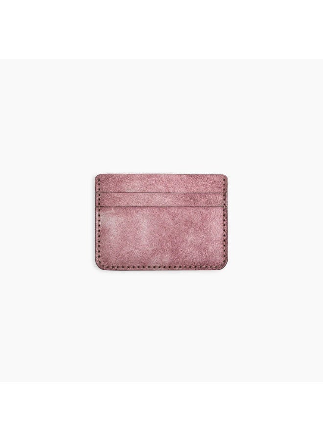VELVET Muted Pink Cardholder for Women – Slim & Stylish Wallet with Multiple Card Slots – Compact Minimalist Purse Accessory for Everyday Use  - Image 2