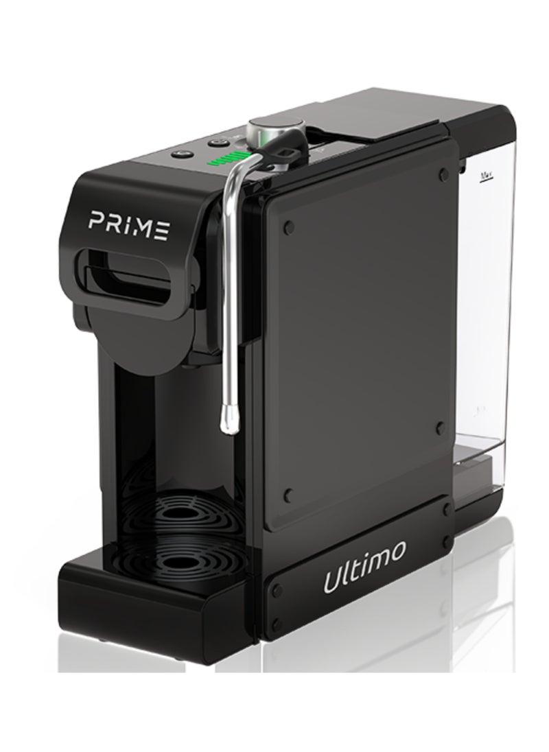 PRIME TECH - PRIME 7 in 1 Multifunction Espresso Coffee Machine -Milk Foam Nozzle for Milky Coffee drinks, Coffee Machine with 1 L Water Tank, 4 Optional Adaptors, 350 ml milk pitcher included, All types of capsules & Ground espresso , Cold Brew Feature, all in One Coffee Machine - Image 1