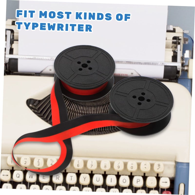 Typewriter Ribbon Replacement Dual Ink For Classic Machines Black Red Compatible Printers - Image 5
