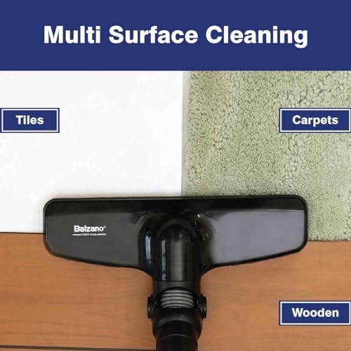 Balzano Tornado Cordless Vacuum Cleaner, Vacuum Cleaner for Home, 2-in-1 Portable Car Vacuum Cleaner, Multi-Purpose & Ultra Lightweight, Powerful Suction to Clean in One-Go, Extra Long Battery (Black) - Image 2