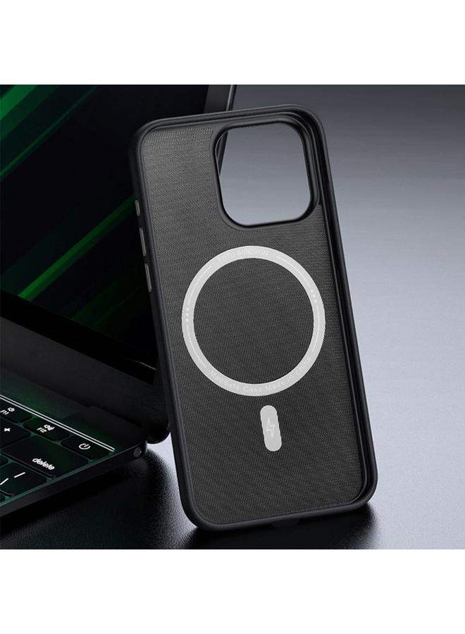 TOTUDESIGN Case For iPhone 16 Pro Max TOTU PC-17 Mulsanne Series Plain Leather MagSafe Magnetic Phone Case - Image 4