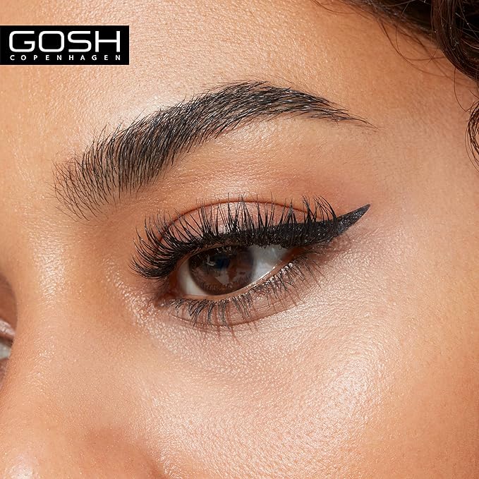 GOSH KohlEyeliner Kajal 2in1 Makeup Pen Also Suitable as Eye Shadow With Nourishing Vitamin E Easy to Apply to Top Lower Eyelid Vegan Fragrance Free Black - Image 3