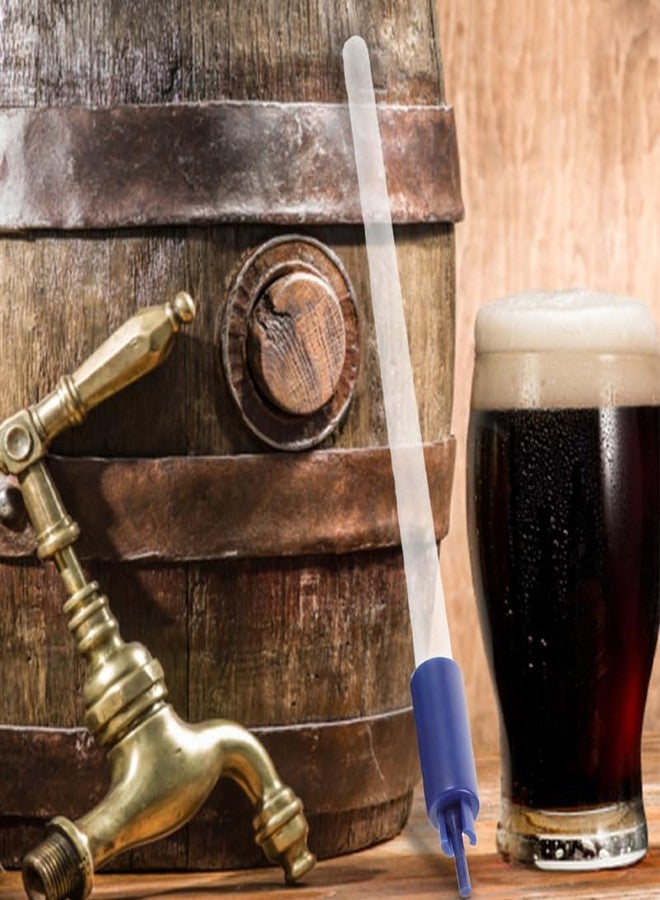 أموسفون عصا تعبئة زجاجات من قطعتين من أموسفن مع صمام إغلاق لصنع النبيذ، حشو زجاجات بطول 13 بوصة، صمام إغلاق لتعبئة زجاجات البيرة والنبيذ - Image 3