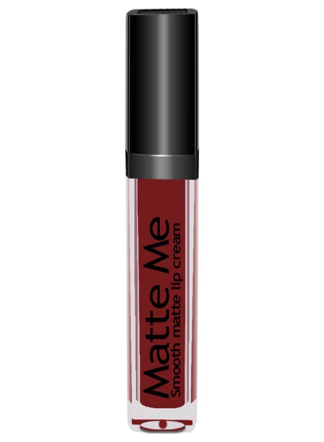 Adbeni Long Lasting Mini Liquid Lipstick with 12 hours Stay | Matte Finish | Waterproof| Won't Smudge Won't Budge Liquid Lipstick (3ml) 02-Brazen Raisin Mini - Image 2