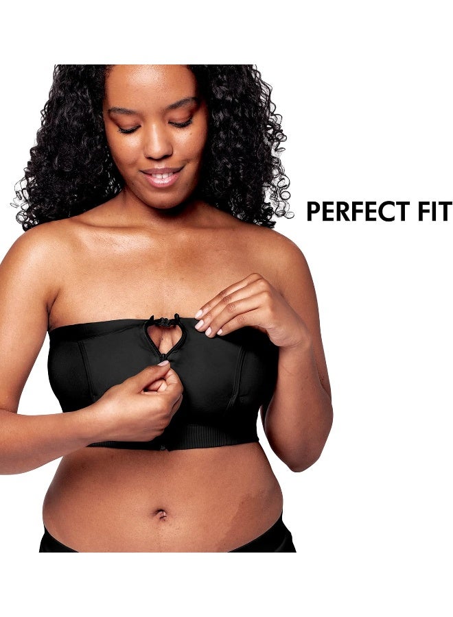 Medela Hands Free Pumping Bustier | Easy Expressing Pumping Bra with Adaptive Stretch - Image 2