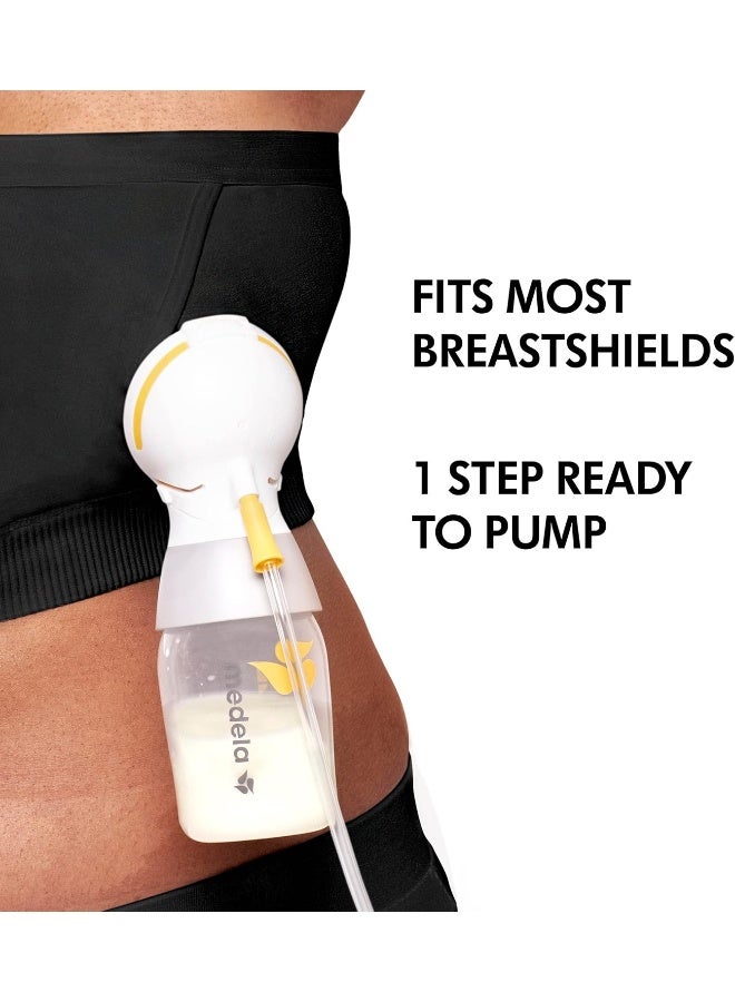 Medela Hands Free Pumping Bustier | Easy Expressing Pumping Bra with Adaptive Stretch - Image 3