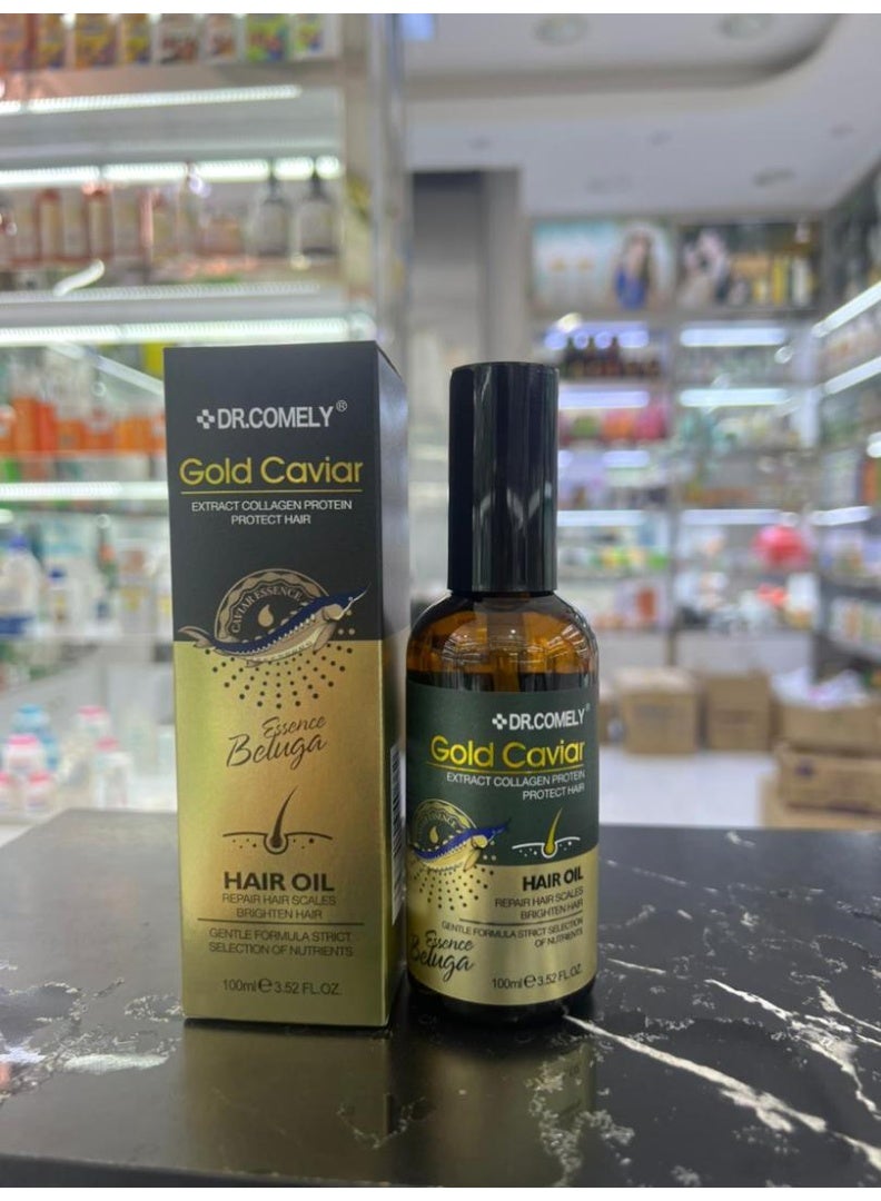 Gold Caviar Keratin Collagen Protin Pre-Treatment Hair Oil 100 ML