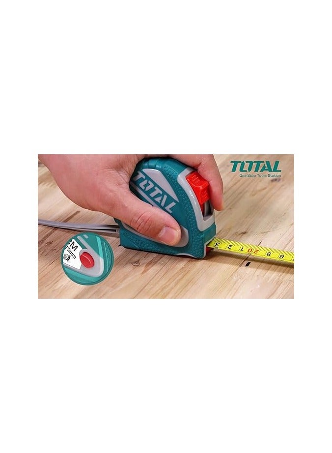 TOTAL Steel Measuring Tape 5m x 19mm TMT126051 - Image 3