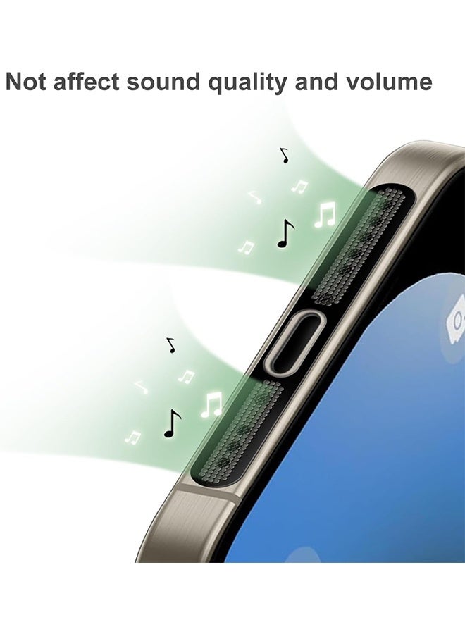 با لوف غطاء غبار USB C، غطاء حماية من الغبار لمكبر صوت الهاتف وغطاء واقي ضد الغبار لهواتف iPhone 17 / سلسلة 12-16 – أسود - Image 4