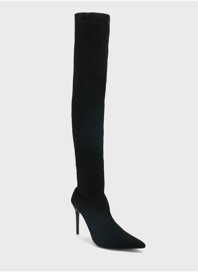 PUBLIC DESIRE - Chateau Knee Boots - Image 1