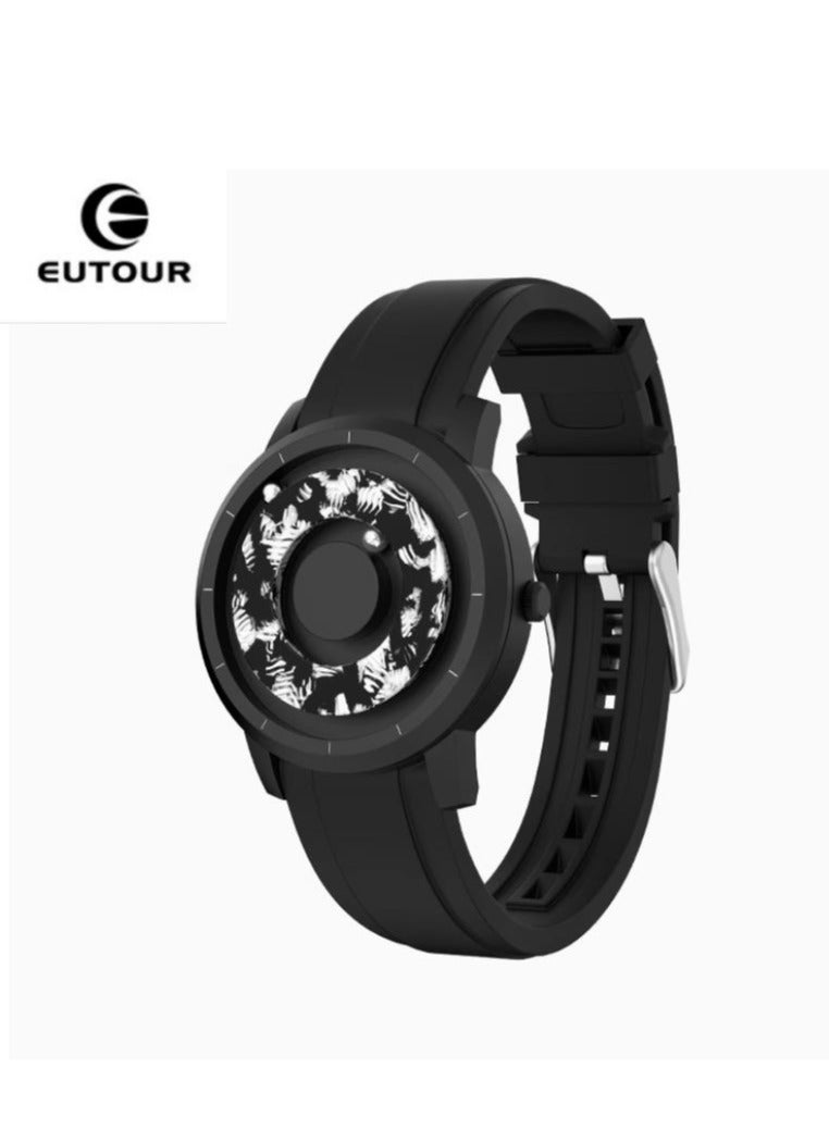 EUTOUR Magnetic Bead Without Pointer Concept Watch, Personalized And Creative Quartz Watch - Image 1